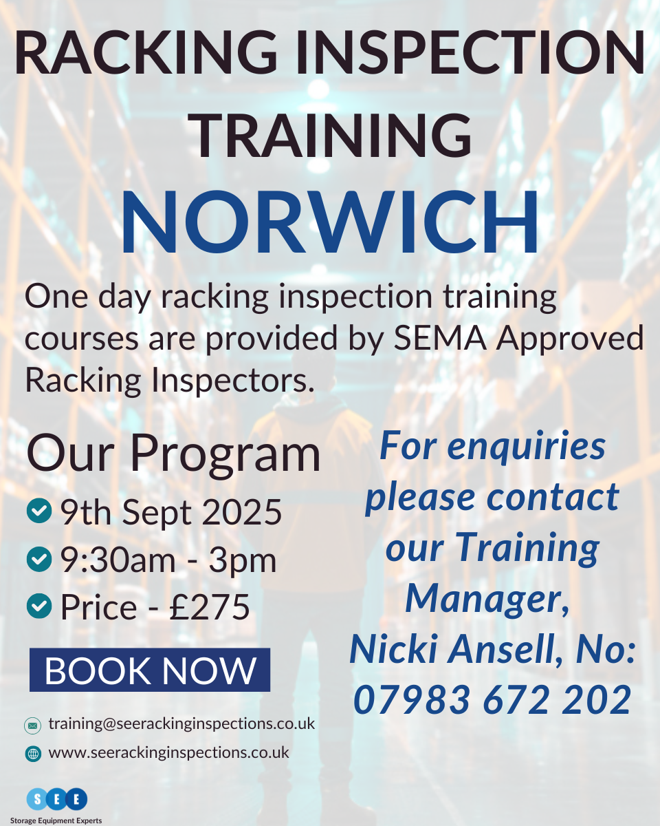 Racking Inspection Training Norwich